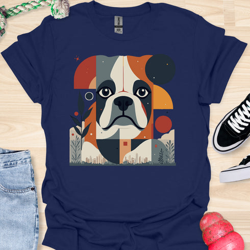 Life is better with a bulldog - V2 - Artistic T-Shirt